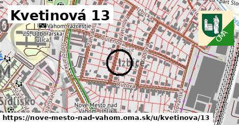 Kvetinová 13, Nové Mesto nad Váhom