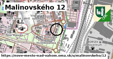 Malinovského 12, Nové Mesto nad Váhom