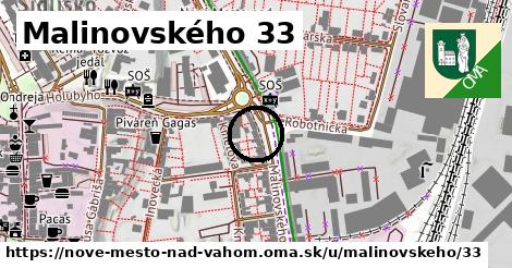 Malinovského 33, Nové Mesto nad Váhom