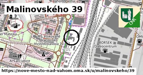 Malinovského 39, Nové Mesto nad Váhom