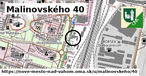 Malinovského 40, Nové Mesto nad Váhom