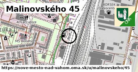 Malinovského 45, Nové Mesto nad Váhom