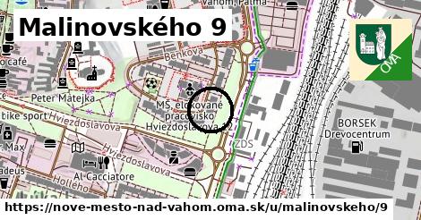 Malinovského 9, Nové Mesto nad Váhom