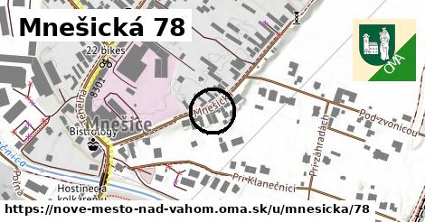 Mnešická 78, Nové Mesto nad Váhom