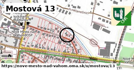 Mostová 13, Nové Mesto nad Váhom