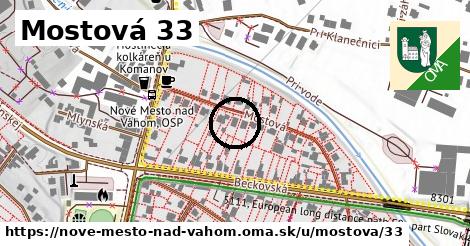 Mostová 33, Nové Mesto nad Váhom