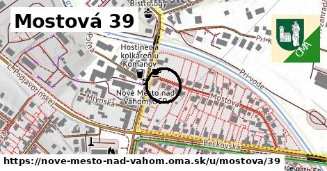 Mostová 39, Nové Mesto nad Váhom