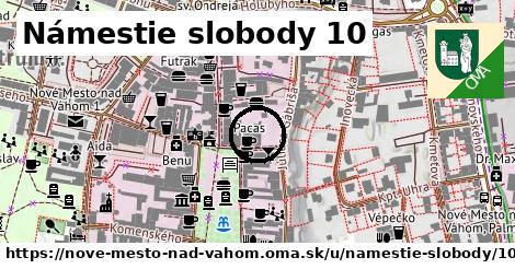 Námestie slobody 10, Nové Mesto nad Váhom