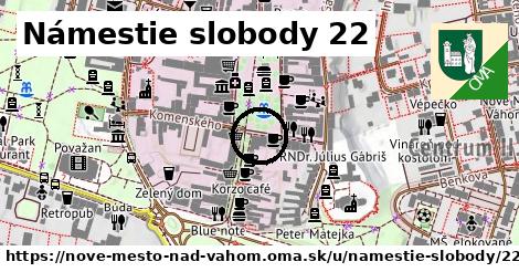 Námestie slobody 22, Nové Mesto nad Váhom