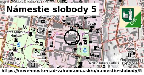 Námestie slobody 5, Nové Mesto nad Váhom