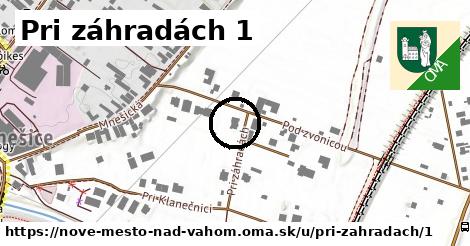 Pri záhradách 1, Nové Mesto nad Váhom