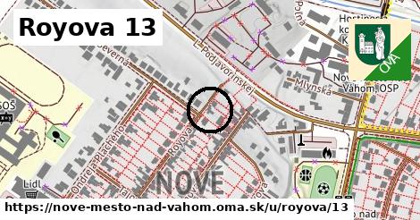 Royova 13, Nové Mesto nad Váhom