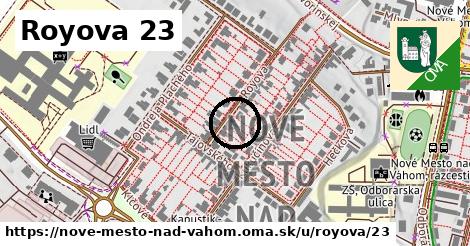 Royova 23, Nové Mesto nad Váhom