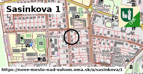 Sasinkova 1, Nové Mesto nad Váhom