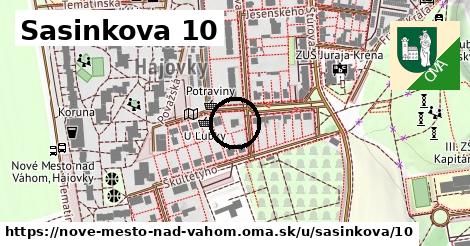 Sasinkova 10, Nové Mesto nad Váhom