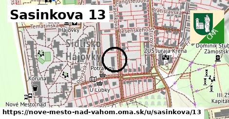 Sasinkova 13, Nové Mesto nad Váhom