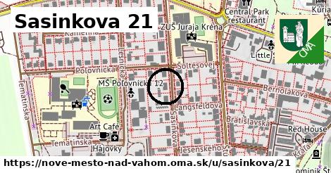 Sasinkova 21, Nové Mesto nad Váhom