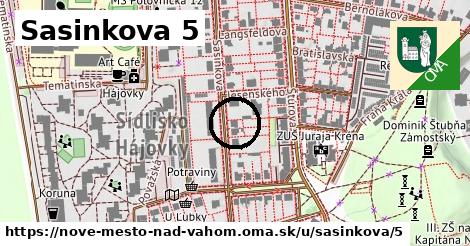 Sasinkova 5, Nové Mesto nad Váhom