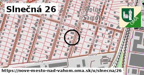 Slnečná 26, Nové Mesto nad Váhom