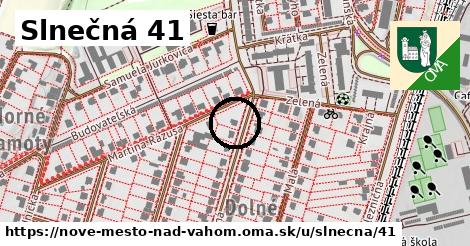 Slnečná 41, Nové Mesto nad Váhom