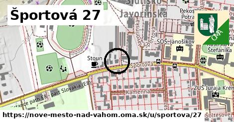 Športová 27, Nové Mesto nad Váhom