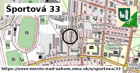 Športová 33, Nové Mesto nad Váhom