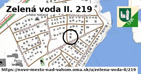 Zelená voda II. 219, Nové Mesto nad Váhom