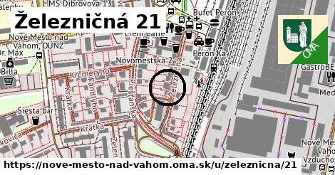 Železničná 21, Nové Mesto nad Váhom