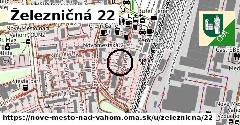 Železničná 22, Nové Mesto nad Váhom