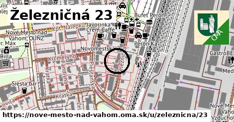 Železničná 23, Nové Mesto nad Váhom