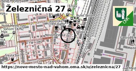 Železničná 27, Nové Mesto nad Váhom