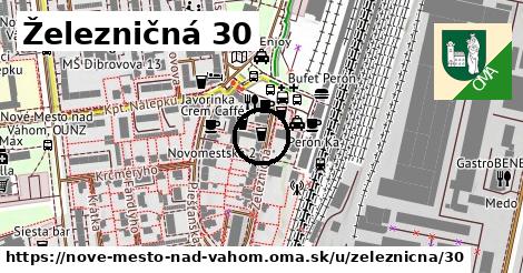 Železničná 30, Nové Mesto nad Váhom