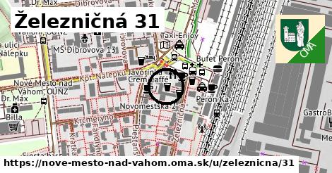 Železničná 31, Nové Mesto nad Váhom