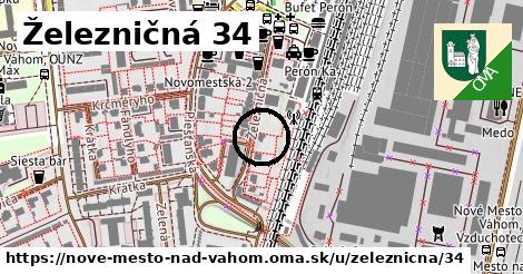 Železničná 34, Nové Mesto nad Váhom