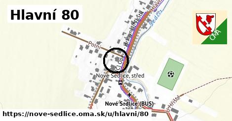 Hlavní 80, Nové Sedlice