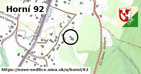 Horní 92, Nové Sedlice