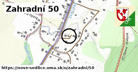 Zahradní 50, Nové Sedlice