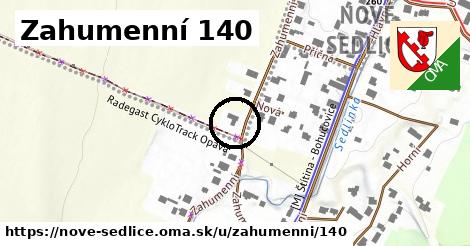Zahumenní 140, Nové Sedlice
