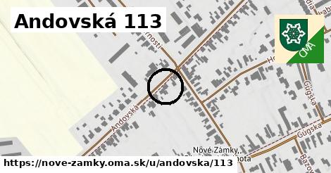 Andovská 113, Nové Zámky