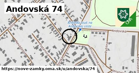 Andovská 74, Nové Zámky