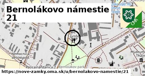 Bernolákovo námestie 21, Nové Zámky