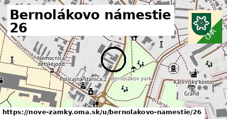 Bernolákovo námestie 26, Nové Zámky