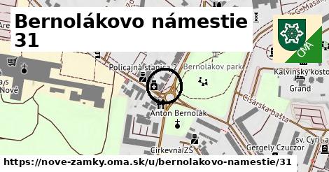 Bernolákovo námestie 31, Nové Zámky