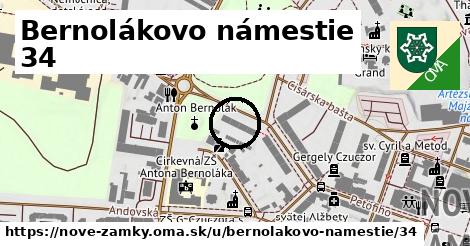 Bernolákovo námestie 34, Nové Zámky