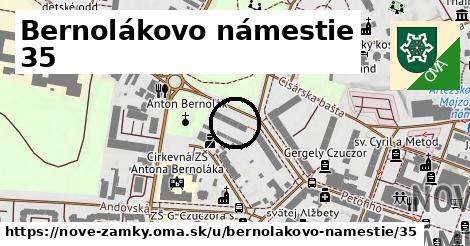 Bernolákovo námestie 35, Nové Zámky