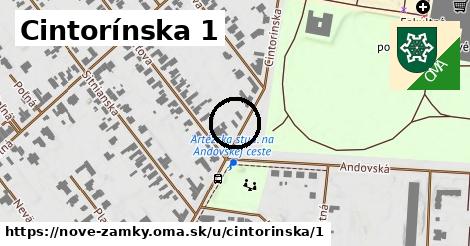 Cintorínska 1, Nové Zámky