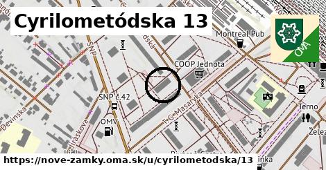 Cyrilometódska 13, Nové Zámky