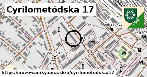 Cyrilometódska 17, Nové Zámky