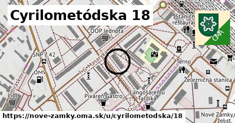 Cyrilometódska 18, Nové Zámky