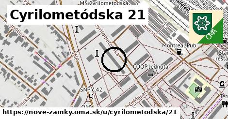 Cyrilometódska 21, Nové Zámky